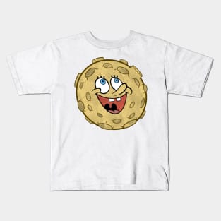 Spongeface Moonpants Kids T-Shirt